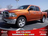 Mango Tango Pearl Dodge Ram 1500 in 2010