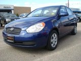 2008 Ice Blue Hyundai Accent GLS Sedan #27544065