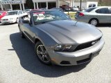 2010 Sterling Grey Metallic Ford Mustang V6 Premium Convertible #27544466