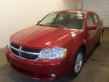 2010 Inferno Red Crystal Pearl Dodge Avenger R/T #27544076