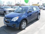 2010 Navy Blue Metallic Chevrolet Equinox LS #27544934