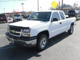 2004 Summit White Chevrolet Silverado 1500 LS Extended Cab 4x4 #27544935