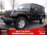 2010 Natural Green Pearl Jeep Wrangler Unlimited Sport 4x4 #27625360