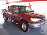 2001 Sunfire Red Pearl Toyota Tundra SR5 Extended Cab #27624966