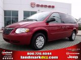 2007 Inferno Red Crystal Pearl Chrysler Town & Country LX #27625377
