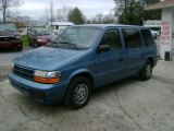 1995 Island Teal Metallic Dodge Caravan SE #27625445