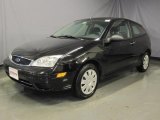 2007 Pitch Black Ford Focus ZX3 S Coupe #27625658