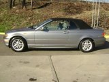 2004 Silver Grey Metallic BMW 3 Series 325i Convertible #27625666