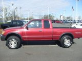 1999 Sunfire Red Pearl Toyota Tacoma TRD Extended Cab 4x4 #27625892