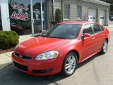 2009 Victory Red Chevrolet Impala LTZ #27625694