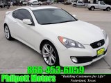 2010 Karussell White Hyundai Genesis Coupe 3.8 Track #27625515