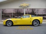 2010 Velocity Yellow Chevrolet Corvette Grand Sport Coupe #27625941