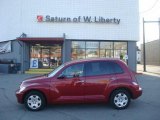 2009 Inferno Red Crystal Pearl Chrysler PT Cruiser LX #27665776