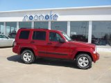 2010 Inferno Red Crystal Pearl Jeep Liberty Sport 4x4 #27771041