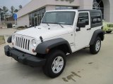 2010 Stone White Jeep Wrangler Sport 4x4 #27771290