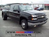 2005 Black Chevrolet Silverado 3500 LT Crew Cab 4x4 Dually #27771331