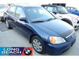2003 Eternal Blue Pearl Honda Civic EX Sedan #27771109