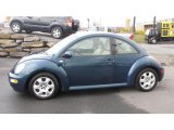 Riviera Blue Pearl Volkswagen New Beetle in 2002