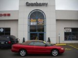 2000 Inferno Red Pearl Chrysler Sebring JXi Convertible #27804714