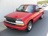 2003 Victory Red Chevrolet S10 Regular Cab #27805128
