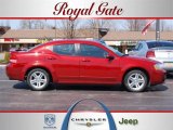2009 Inferno Red Crystal Pearl Dodge Avenger R/T #27804620