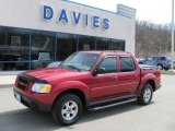 2005 Red Fire Ford Explorer Sport Trac XLT 4x4 #27804805
