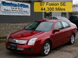 2007 Redfire Metallic Ford Fusion SE #27804807