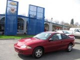 2001 Cayenne Red Metallic Chevrolet Cavalier Coupe #27804679