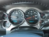 2010 GMC Sierra 1500 SLE Extended Cab Gauges