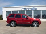 2010 Inferno Red Crystal Pearl Jeep Grand Cherokee Limited 4x4 #27850559