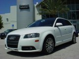 2007 Ibis White Audi A3 2.0T #27850298