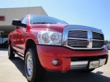 Flame Red Dodge Ram 2500 in 2007