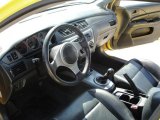 2004 Mitsubishi Lancer Evolution VIII Black Interior