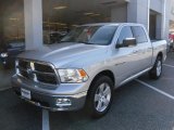 2010 Bright Silver Metallic Dodge Ram 1500 Big Horn Crew Cab #27851012