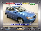 2005 Ice Blue Kia Spectra 5 Wagon #27851071