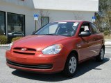 2007 Tango Red Hyundai Accent GS Coupe #27851082