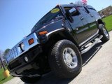 2007 Black Hummer H2 SUV #27919542