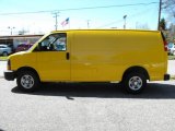 2007 Yellow Chevrolet Express 1500 Cargo Van #27919592