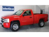 2010 Victory Red Chevrolet Silverado 1500 Regular Cab 4x4 #27920226