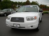 2007 Aspen White Subaru Forester 2.5 X #27993770