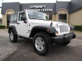 2009 Stone White Jeep Wrangler X 4x4 #27993552