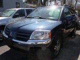 2004 Torched Steel Blue Pearl Mitsubishi Endeavor XLS AWD #27993562