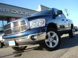 2008 Patriot Blue Pearl Dodge Ram 1500 SLT Quad Cab 4x4 #27993077
