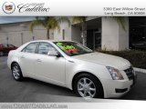 2008 White Diamond Tri-Coat Cadillac CTS Sedan #27992951