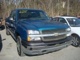 2003 Arrival Blue Metallic Chevrolet Silverado 1500 LS Extended Cab 4x4 #27993234