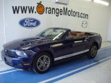2010 Kona Blue Metallic Ford Mustang V6 Premium Convertible #27993275