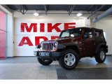2010 Red Rock Crystal Pearl Jeep Wrangler Sport 4x4 #27993299