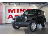 2010 Natural Green Pearl Jeep Wrangler Sport 4x4 #27993301