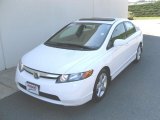 2007 Taffeta White Honda Civic EX Sedan #27993671