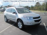 2010 Silver Ice Metallic Chevrolet Traverse LS #27993726